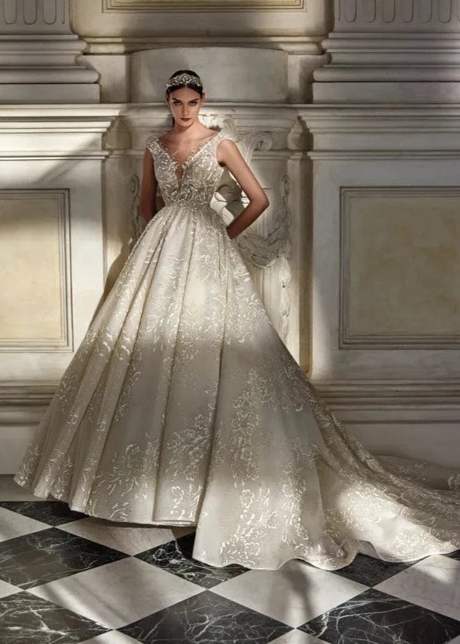 Atelier Pronovias Nicolosa Wedding Dress - Size 12 for Bride, Bridal Gown, Formal Occasions & Special Events