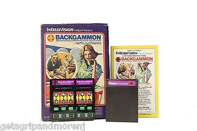 Intellivision Backgammon Game - Classic Board Game for 2 Players | Perfect for Family Game Nights & Strategy Lovers