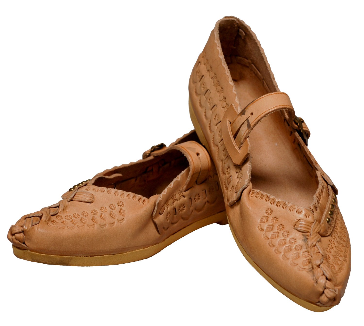 Authentic Polish Men's Leather Kierpce Shoes - Handmade Traditional Slavic Footwear for Casual Wear & Cultural Events | Perfect for Weddings, Folk Dances & Everyday Comfort