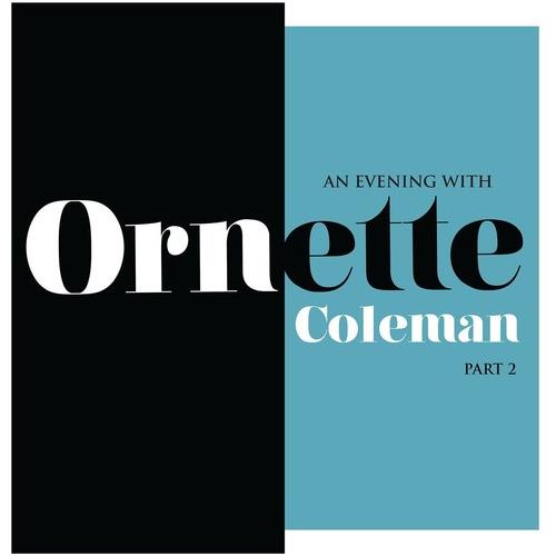 An Evening With Ornette Coleman Part 2 Vinyl LP - Limited Edition Jazz Record for Audiophiles & Music Collectors - Perfect for Home Listening, Record Collections, and Jazz Enthusiasts