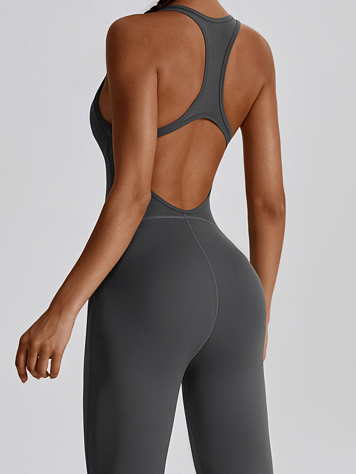 ZASUWA Women's Sexy U Neck Cutout Jumpsuit Romper - Perfect for Date Night, Club Outfits & Summer Fashion
