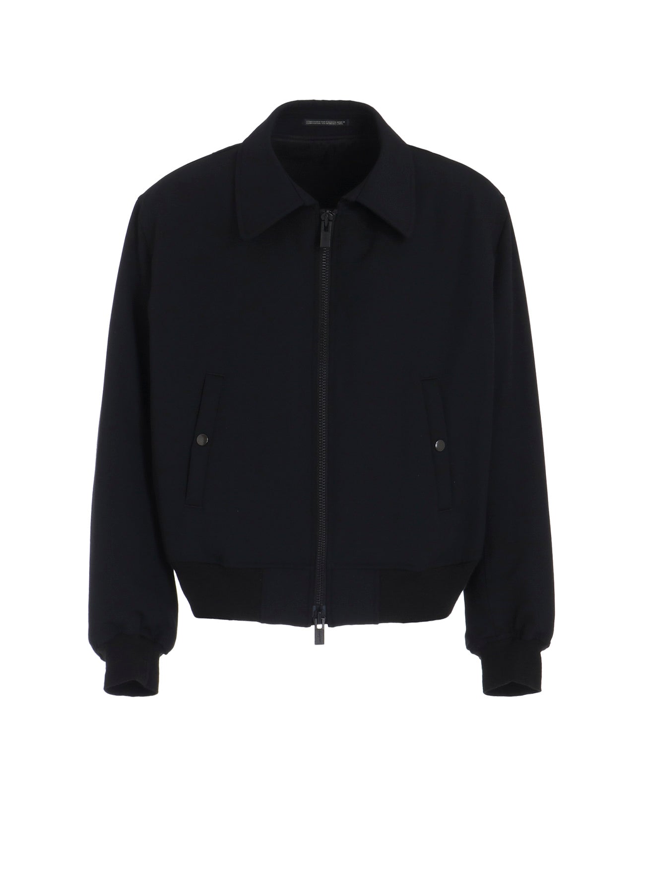 2/60 Wool Gabardine MA-1 Bomber Jacket - Classic Military Style Aviator Coat for Men, Perfect for Casual Wear, Outdoor Adventures & Cold Weather Protection