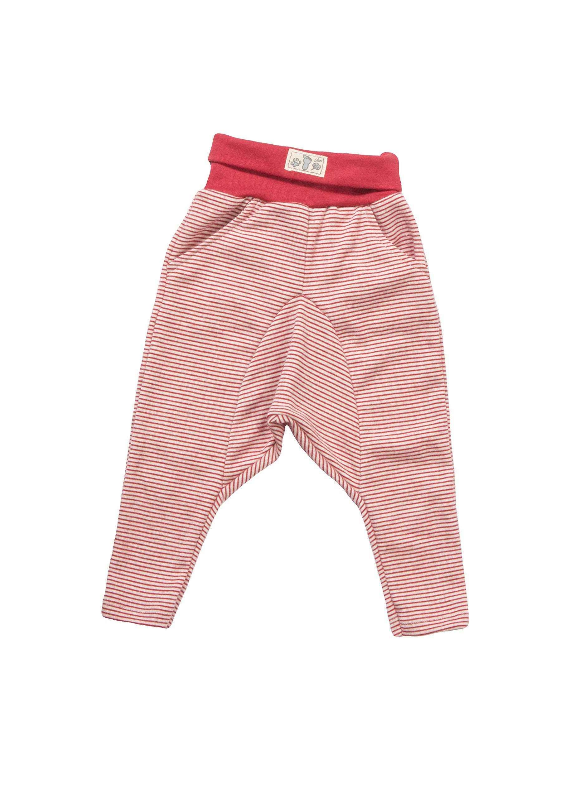 Lilano Organic Merino Wool & Silk Baby Jogger Pants - Soft & Breathable for Newborns & Toddlers - Made in Germany - Perfect for Playtime, Naptime & Outdoor Adventures