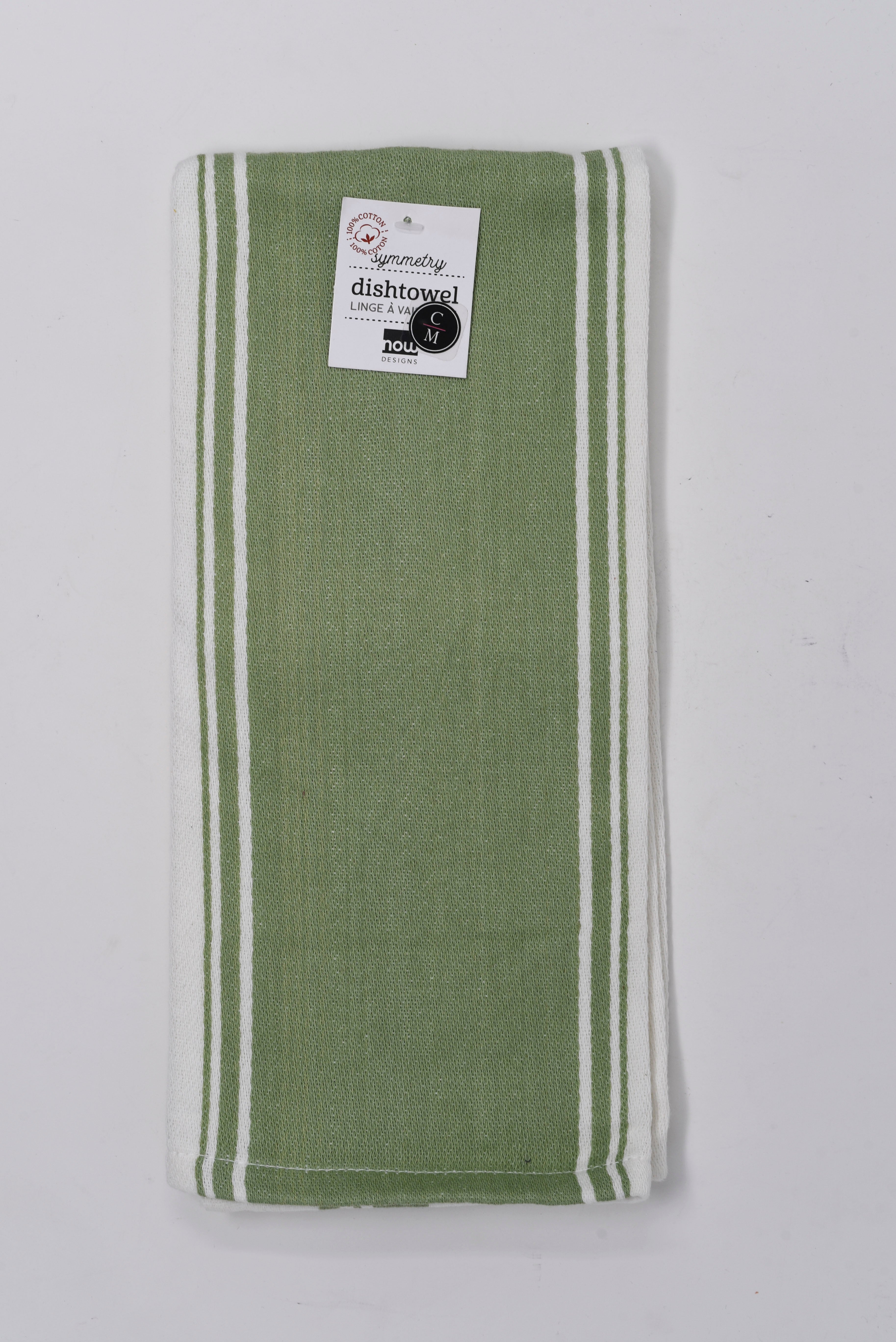 Premium Symmetry Cotton Dish Towels - Absorbent & Quick-Drying Kitchen Towels for Dishes, Hands & Countertops - Ideal for Everyday Cleaning, Drying & Decorating