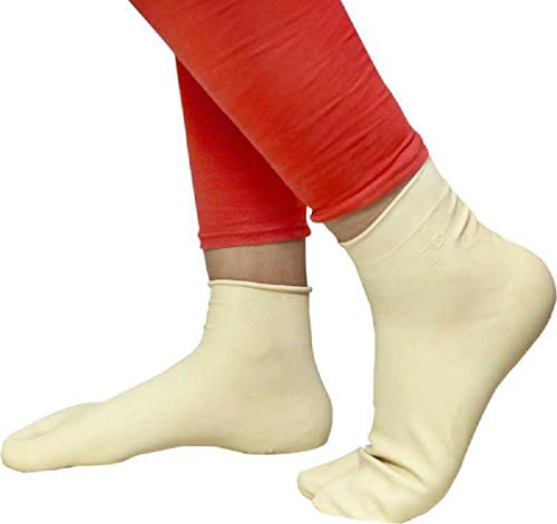 Zency Anti Crack Heel Protector Socks - Toe Free Heel Pain Relief for Men & Women - Comfortable Foot Care for Dry Cracked Heels - Perfect for Sleeping, Home Wear & Diabetic Foot Care