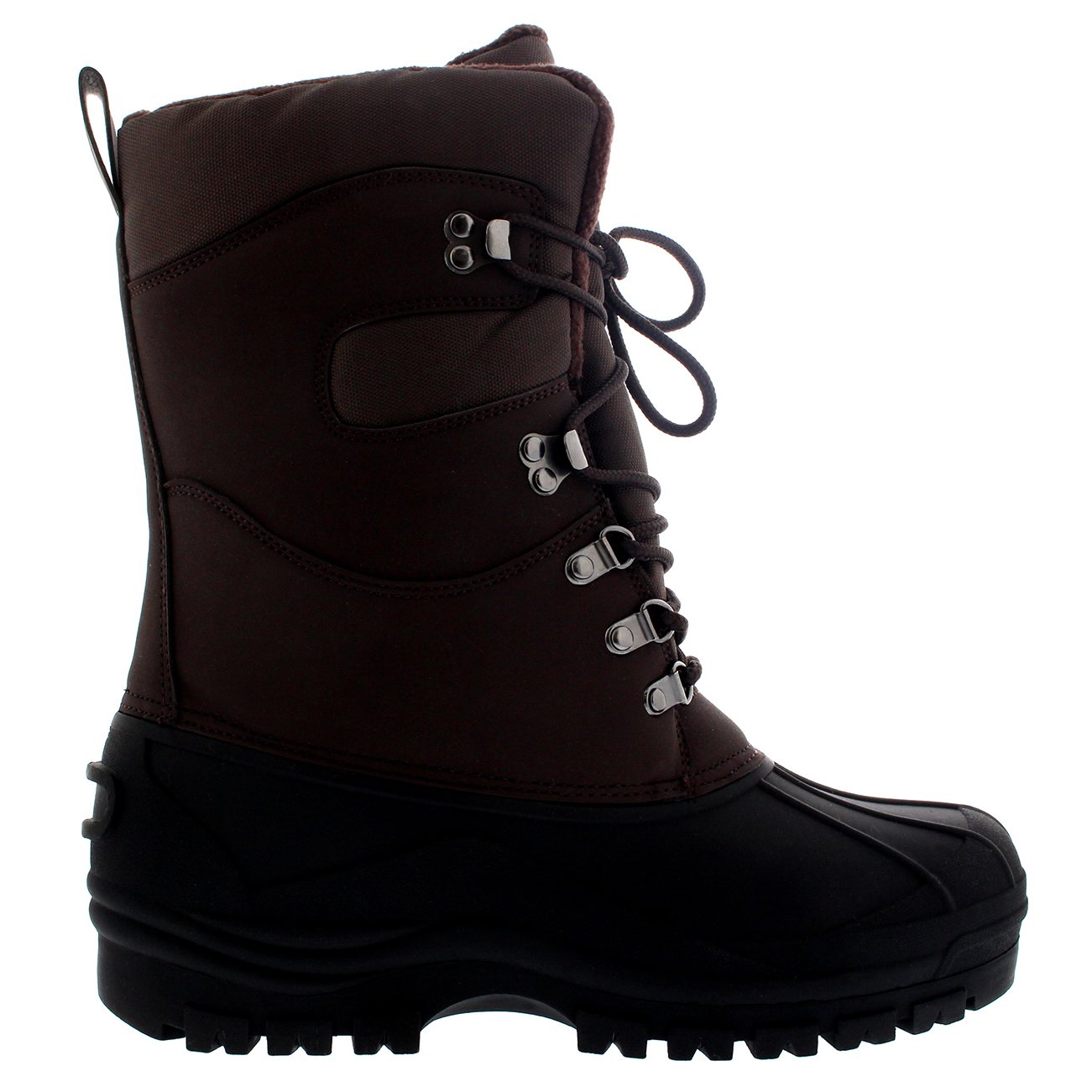 Men's Polar Snow Hiking Boots - Waterproof Thermal Safety for Winter Outdoor