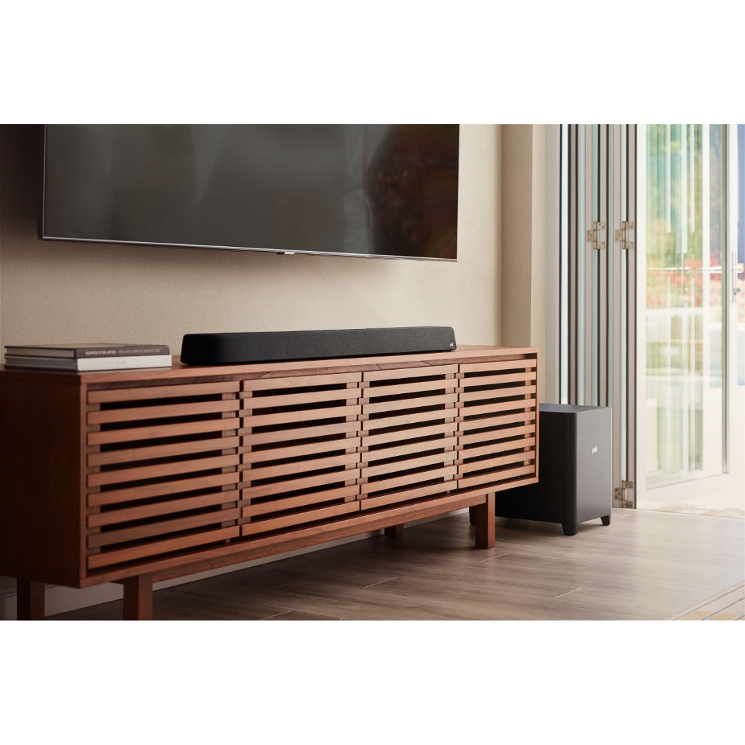 Polk MagniFi Max AX Sound Bar with Wireless Subwoofer - Premium Home Theater Audio System for Movies, Music & Gaming - Perfect for Living Room & Entertainment Spaces