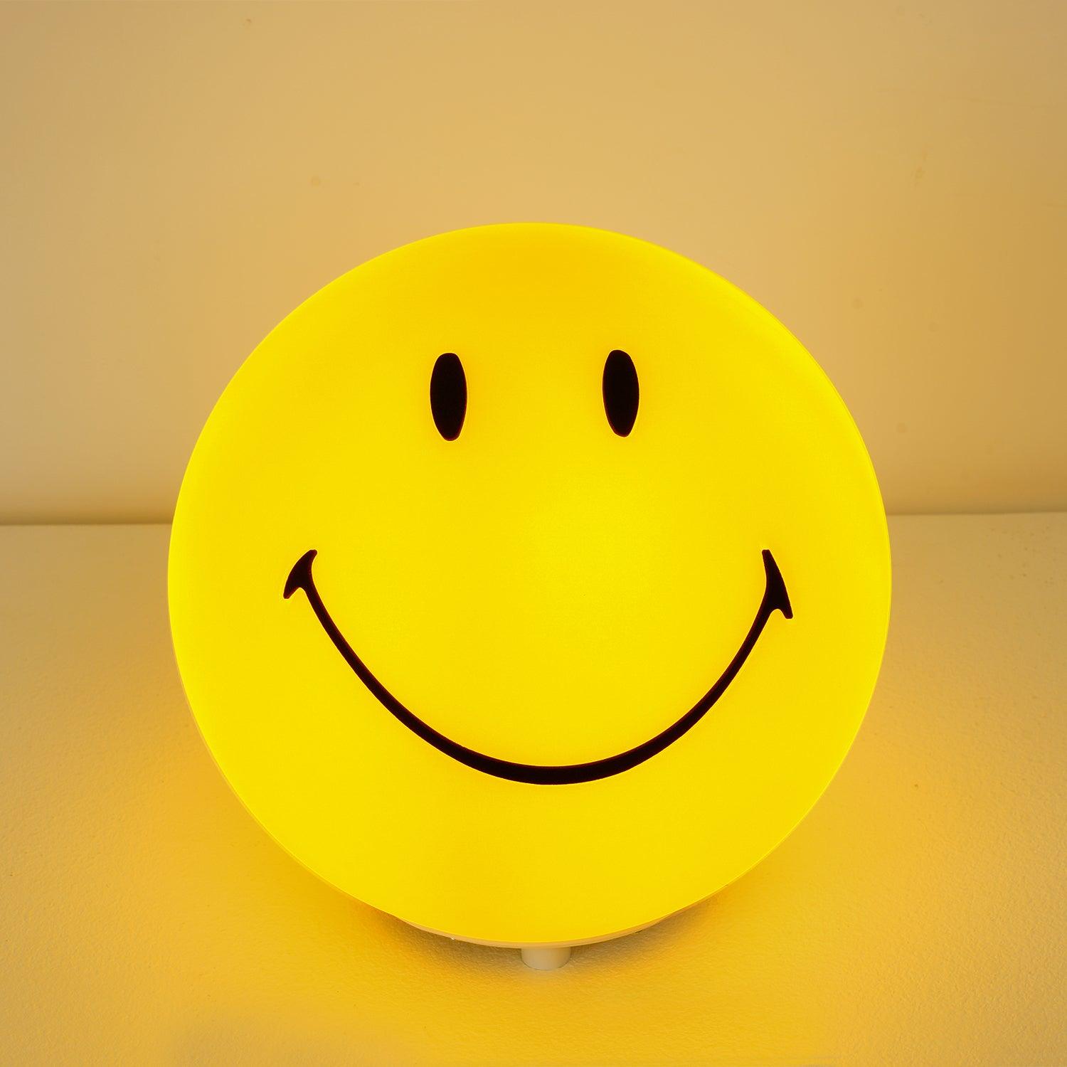 Smiling Table Lamp - Modern LED Night Light for Bedroom, Living Room, and Office - Perfect for Reading, Decor, and Relaxation