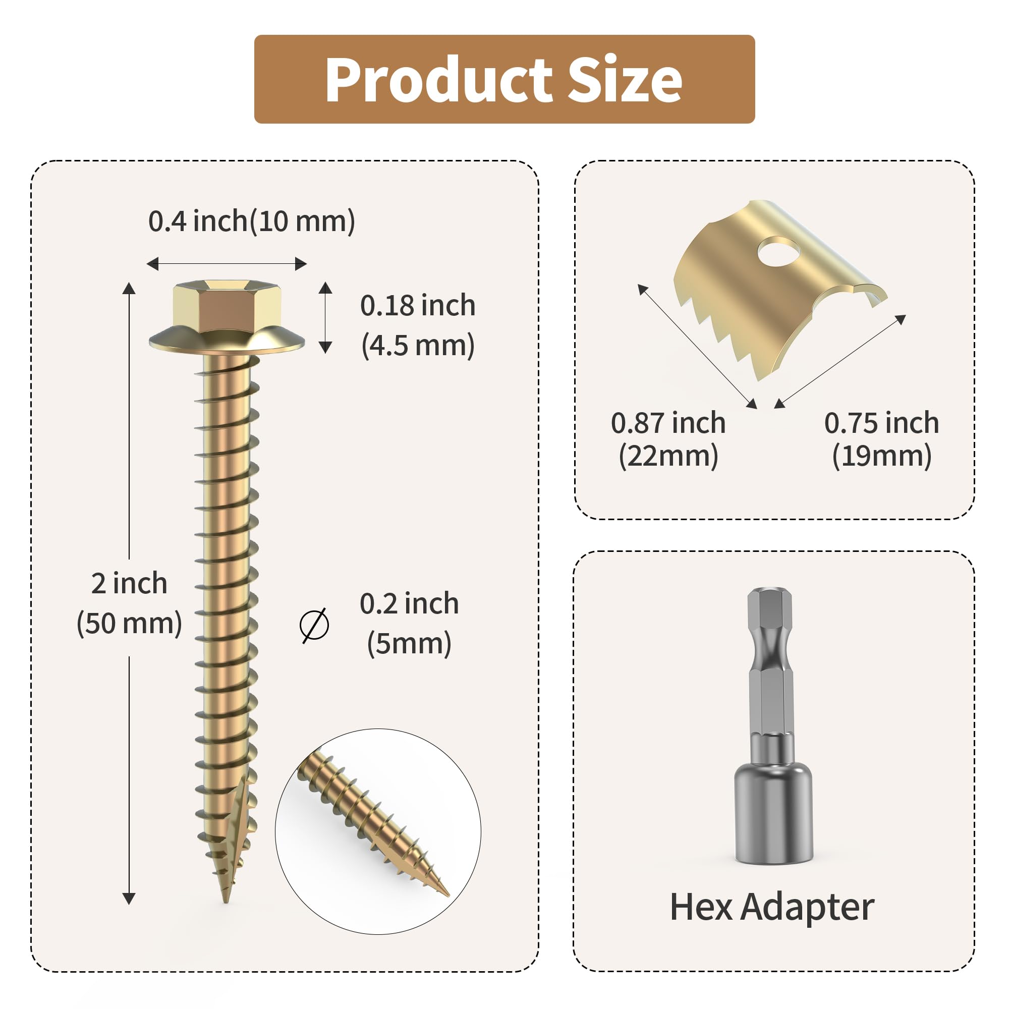 300 Pcs 2'' Heavy Duty Fence Staples - Reusable Galvanized Steel Fence Fasteners with Wire Fixer - Rustproof Fence Nails for Wire Mesh & Woven Fencing - Easy Installation with Cordless Drill - Perfect for Farm, Garden, and Livestock Enclosures