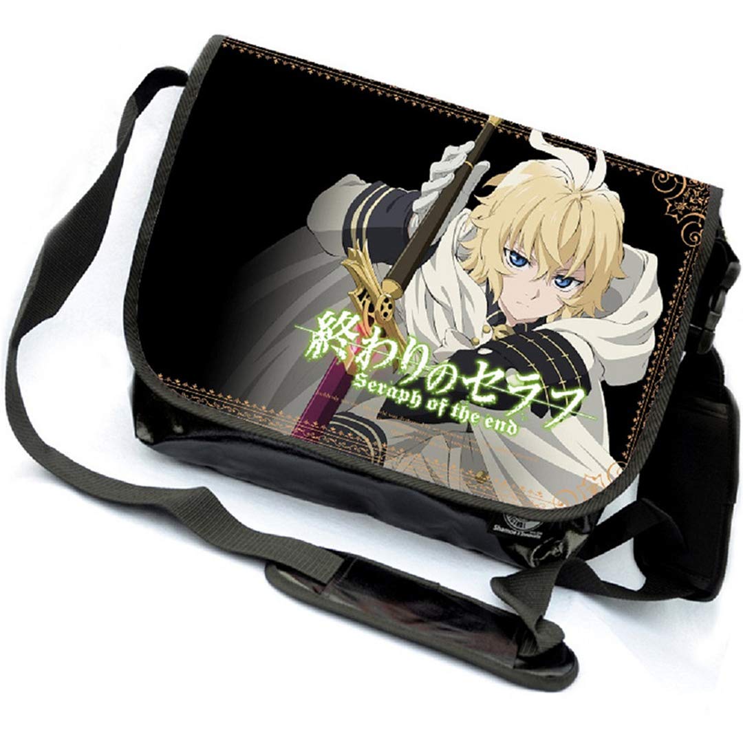 Anime Seraph of the End Shoulder Bag - Stylish Crossbody Messenger Bag for Cosmetics & Essentials | Perfect for School, Travel & Anime Conventions
