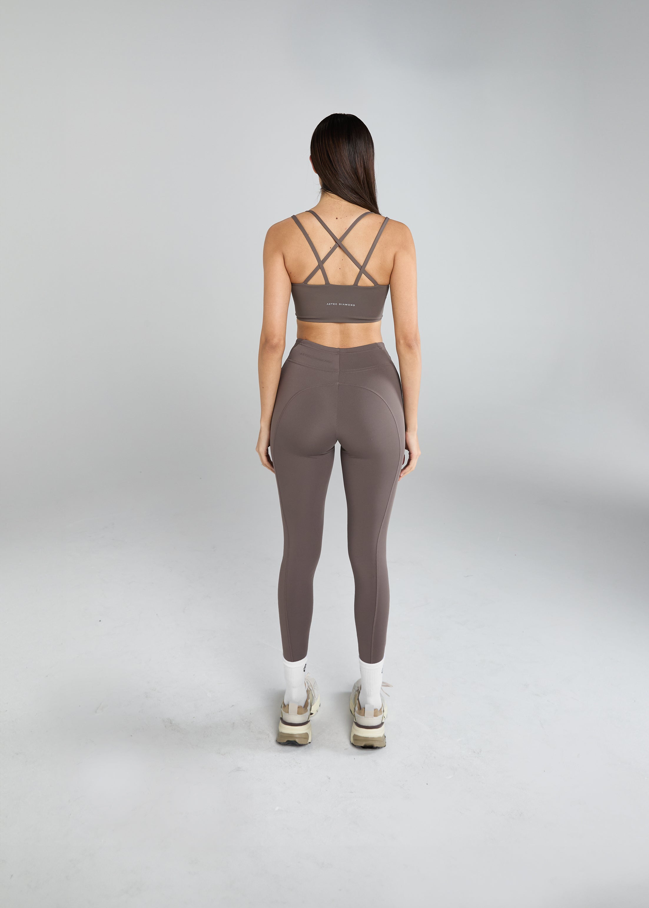 High Support Fawn Bonded Sports Bra for Women - Comfortable Workout Top for Running, Yoga & Gym - Moisture Wicking & Breathable Activewear
