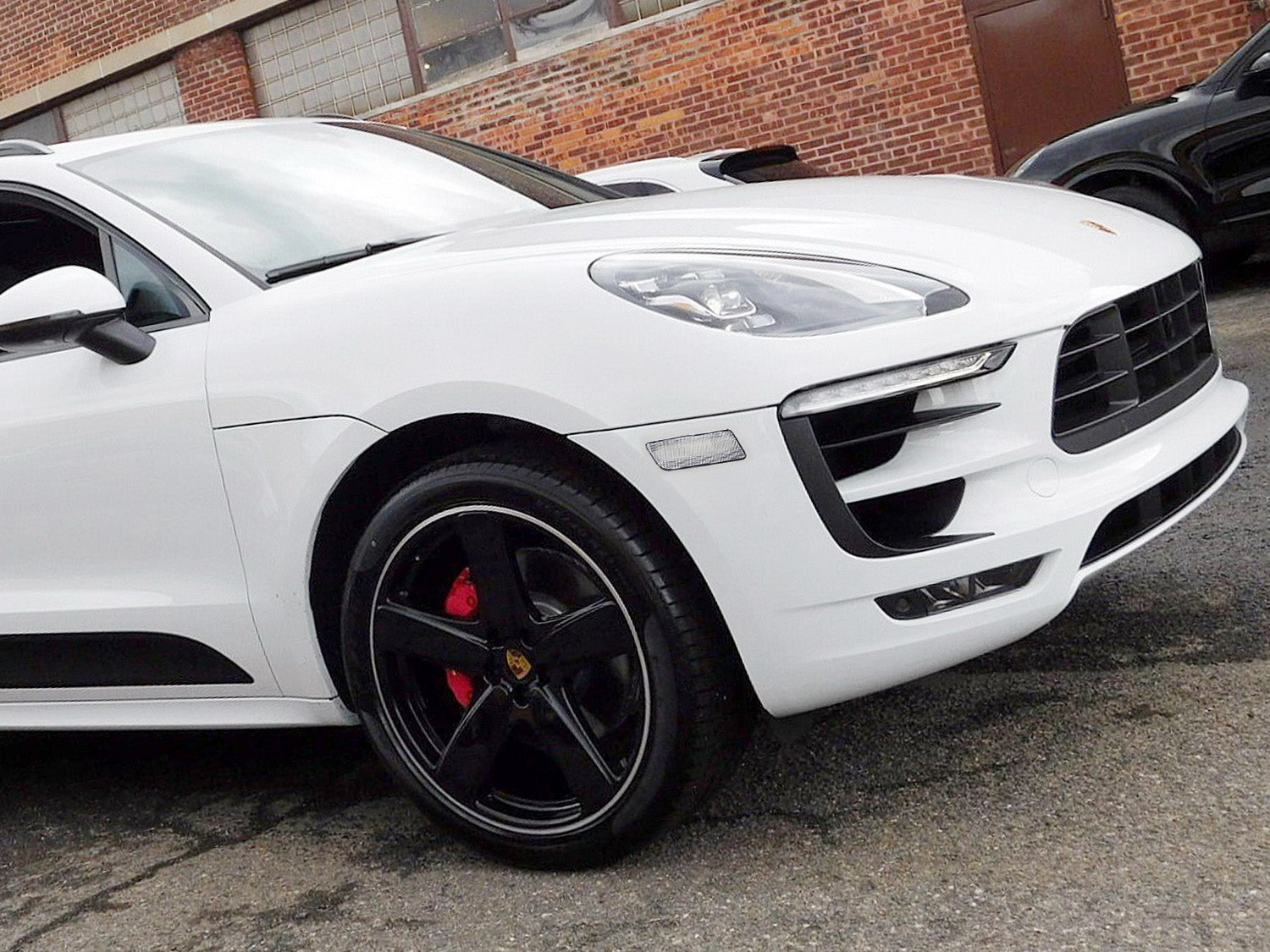 Amber LED Side Marker Lights for 2014-2024 Porsche Macan - Clear Lens Bumper Light Kit - Enhance Visibility & Style for Night Driving & Car Shows