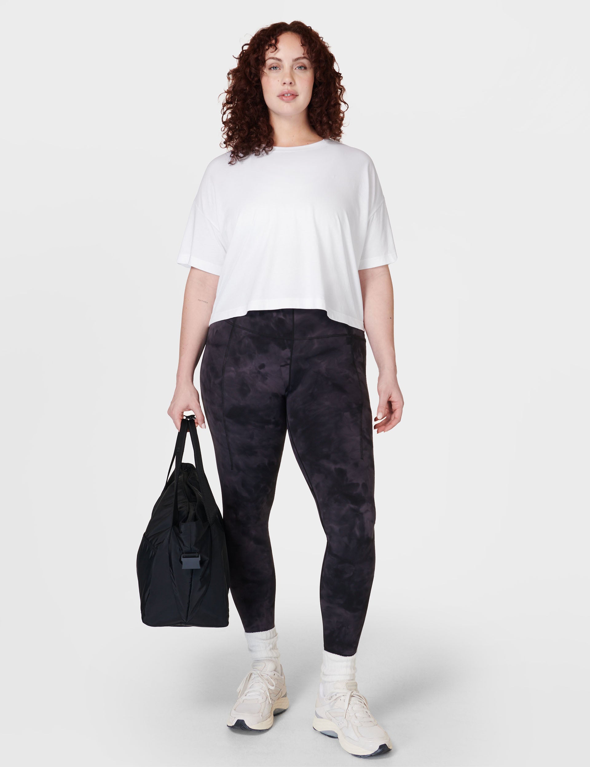Essential Short Sleeve Crop T-Shirt for Women - Soft White Cotton Top | Perfect for Summer Outfits, Casual Wear & Layering