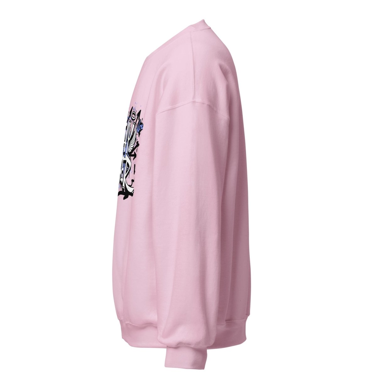 Stay Sober Graffiti Sweater - Trendy Oversized Pullover for Addiction Recovery & Streetwear Fashion | Perfect for Sober Living, Support Groups & Urban Style