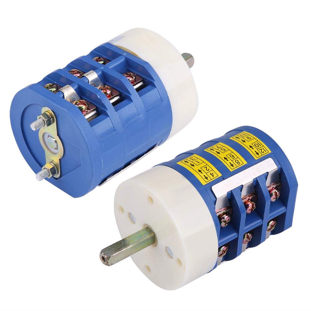 Fydun 220V/380V 40A Tire Changer Motor Forward Reverse Switch with Turn Table Pedal - Heavy Duty On/Off Reversing Switch for Tire Changer Machines - Perfect for Auto Repair Shops & Tire Service Centers