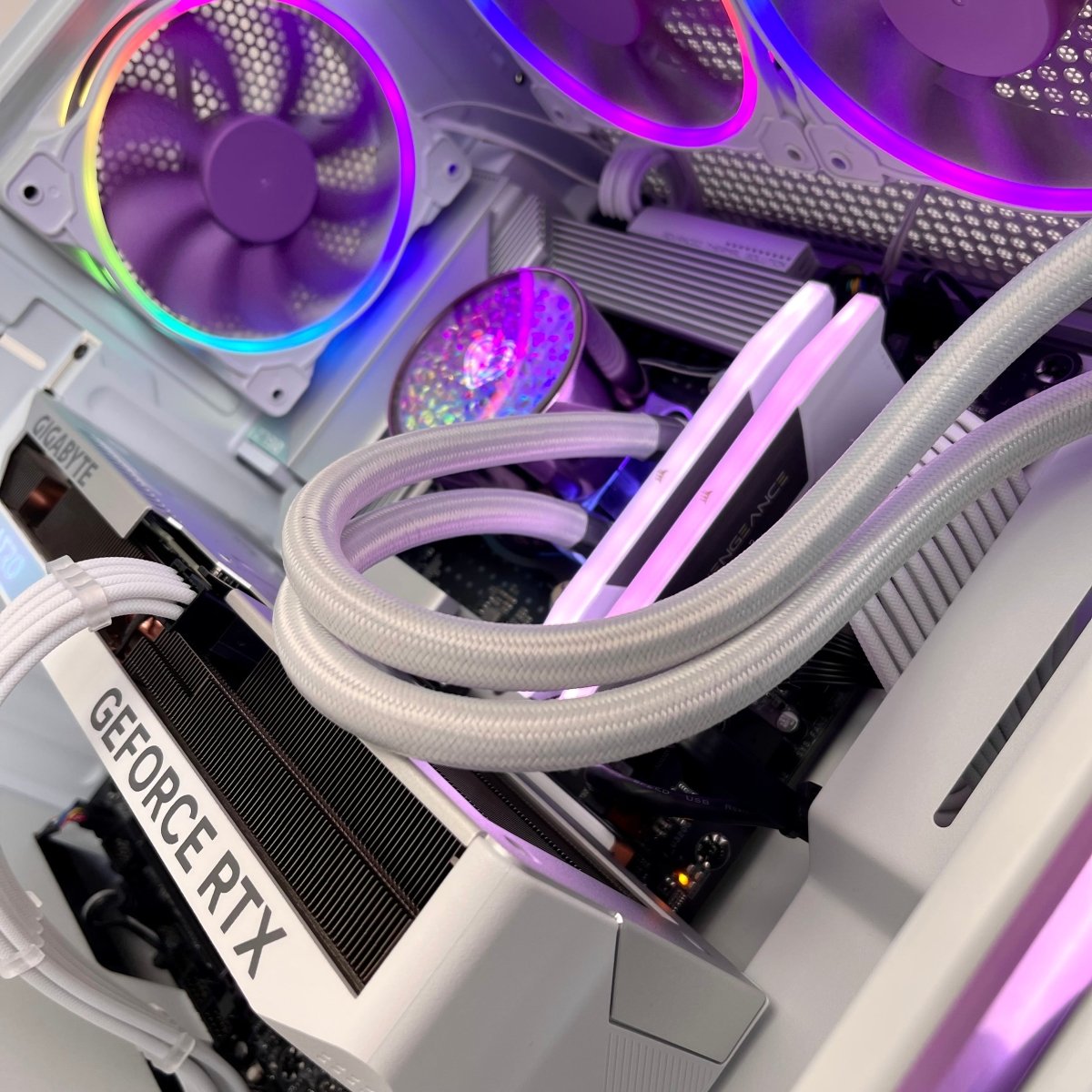 High-Performance Gaming PC with AMD Ryzen AM5 CPU | RTX 4060/4060 Ti/4070/5070/5070 Ti/5080 or AMD 9070/9070 XT GPU | 32GB DDR5 RAM | H5 Purflow Cooling System - Perfect for 4K Gaming, VR Experiences & Professional Content Creation