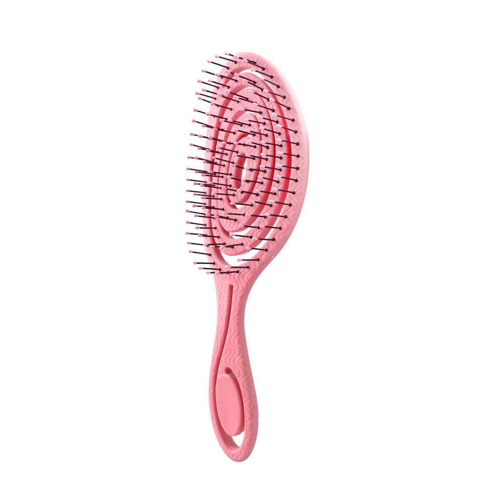 Detangling Hair Brush for Scalp Massage - Gentle Knot Remover for Wet & Dry Hair - Perfect for Curly, Thick, and Damaged Hair - Home & Travel Use