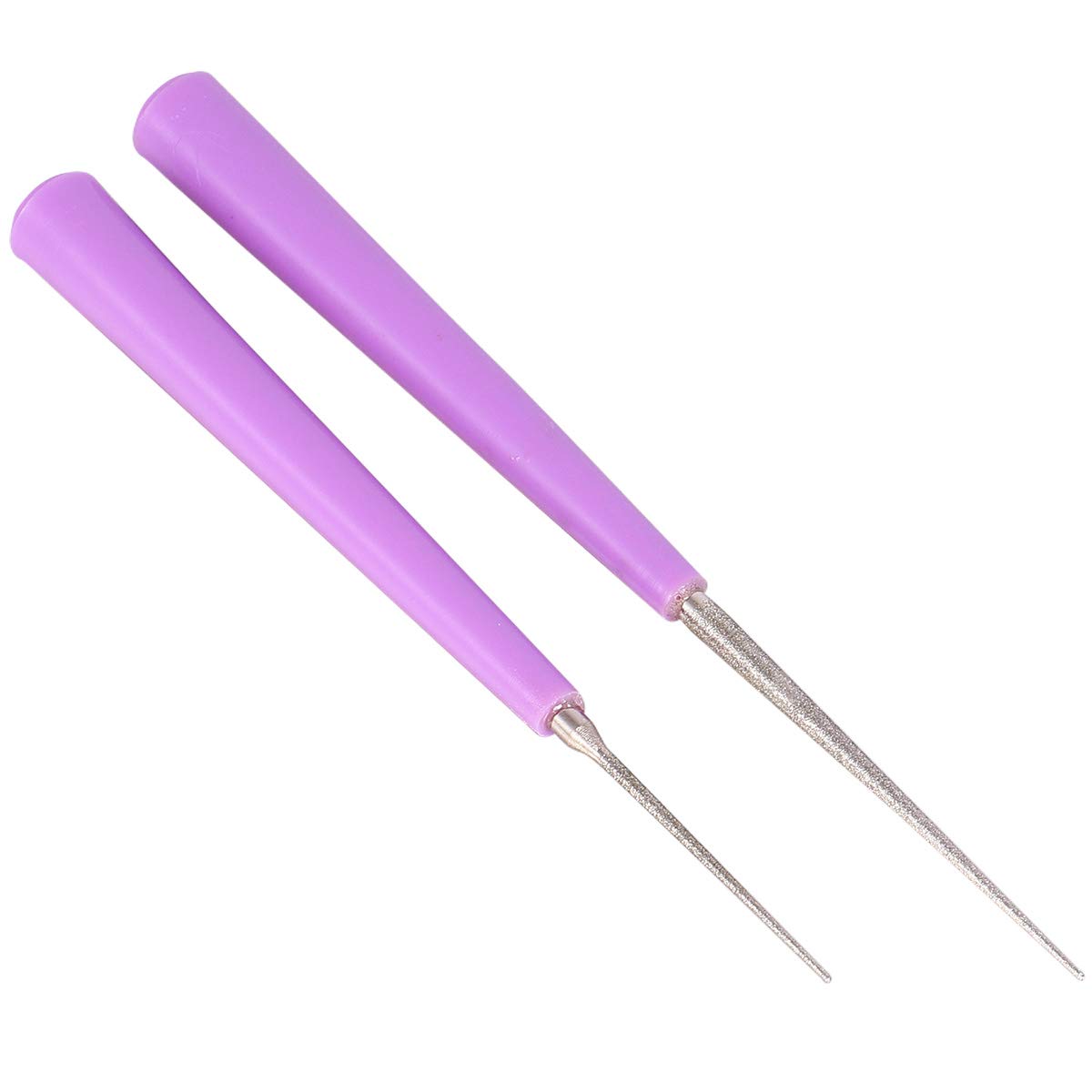 2 Pcs Diamond Tipped Bead Reamer Replacement Tips - Professional Bead Hole Opener Tool for Jewelry Making, DIY Crafts, Pearl & Gemstone Drilling - Perfect for Beading, Jewelry Repair & Craft Projects