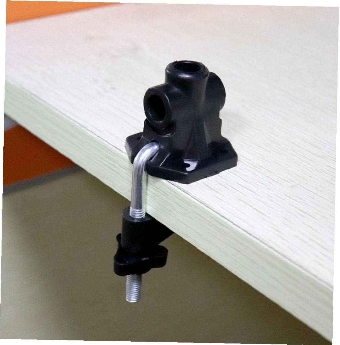 Universal Metal Bracket Clamp Holder - Compatible with Mic Stands, Desk Lamps, Camera Flash Mounts & Monitor Arms | Heavy-Duty Adjustable Clamp for Studio, Office & Home Use (1 Set)