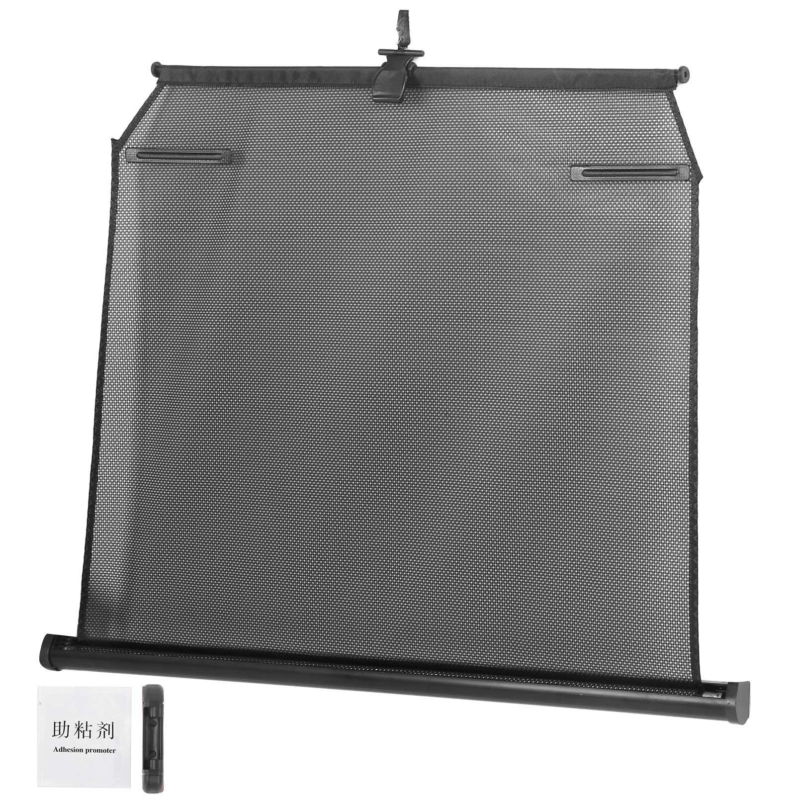Fydun Universal Automatic Car Window Shade - Telescopic Sun Shade Curtain Blocks UV Rays & Heat for Car Back Windows | Perfect for Road Trips & Summer Parking