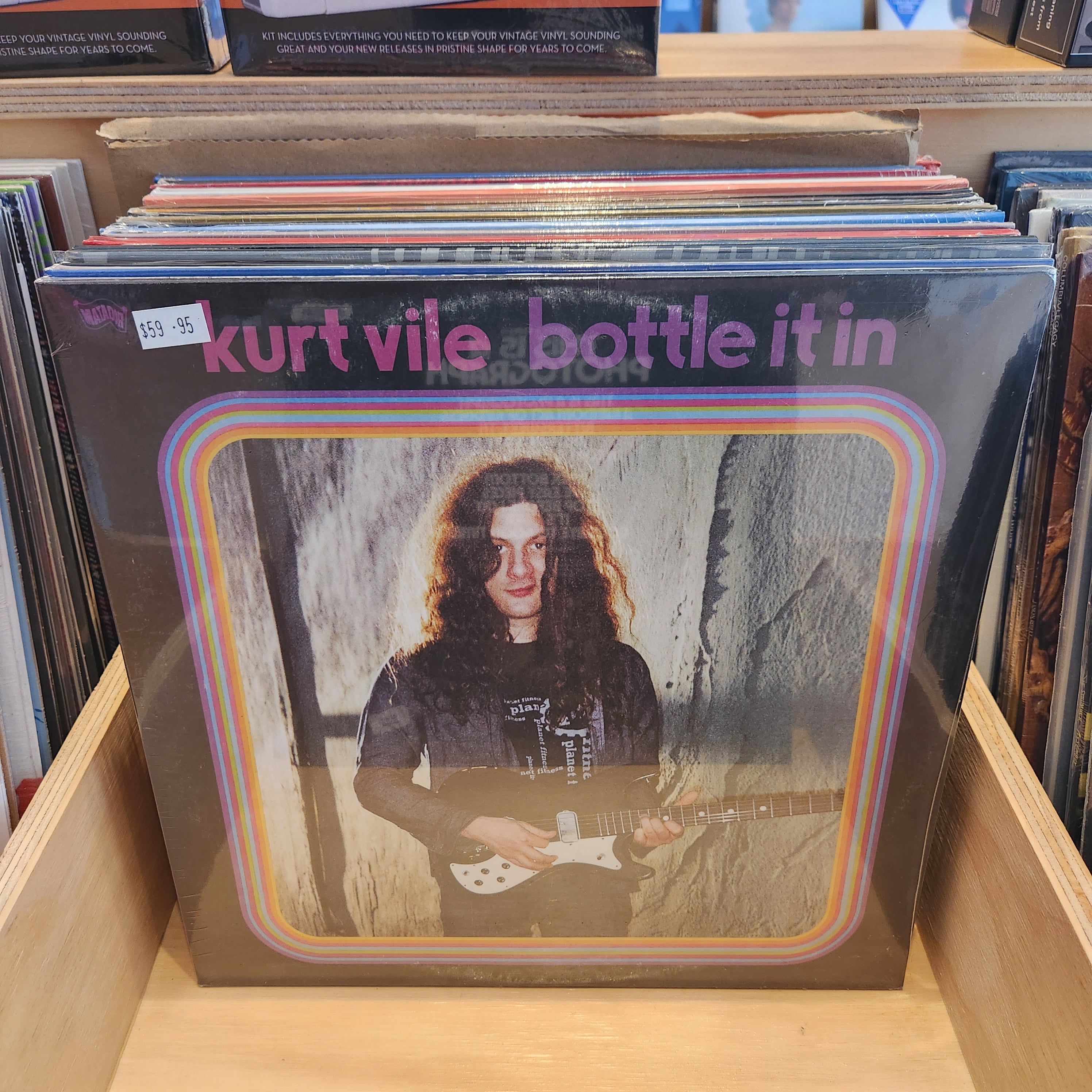 Kurt Vile - Bottle It In Vinyl LP Record | Indie Rock Music Album for Collectors & Audiophiles | Perfect for Home Listening & Vinyl Enthusiasts