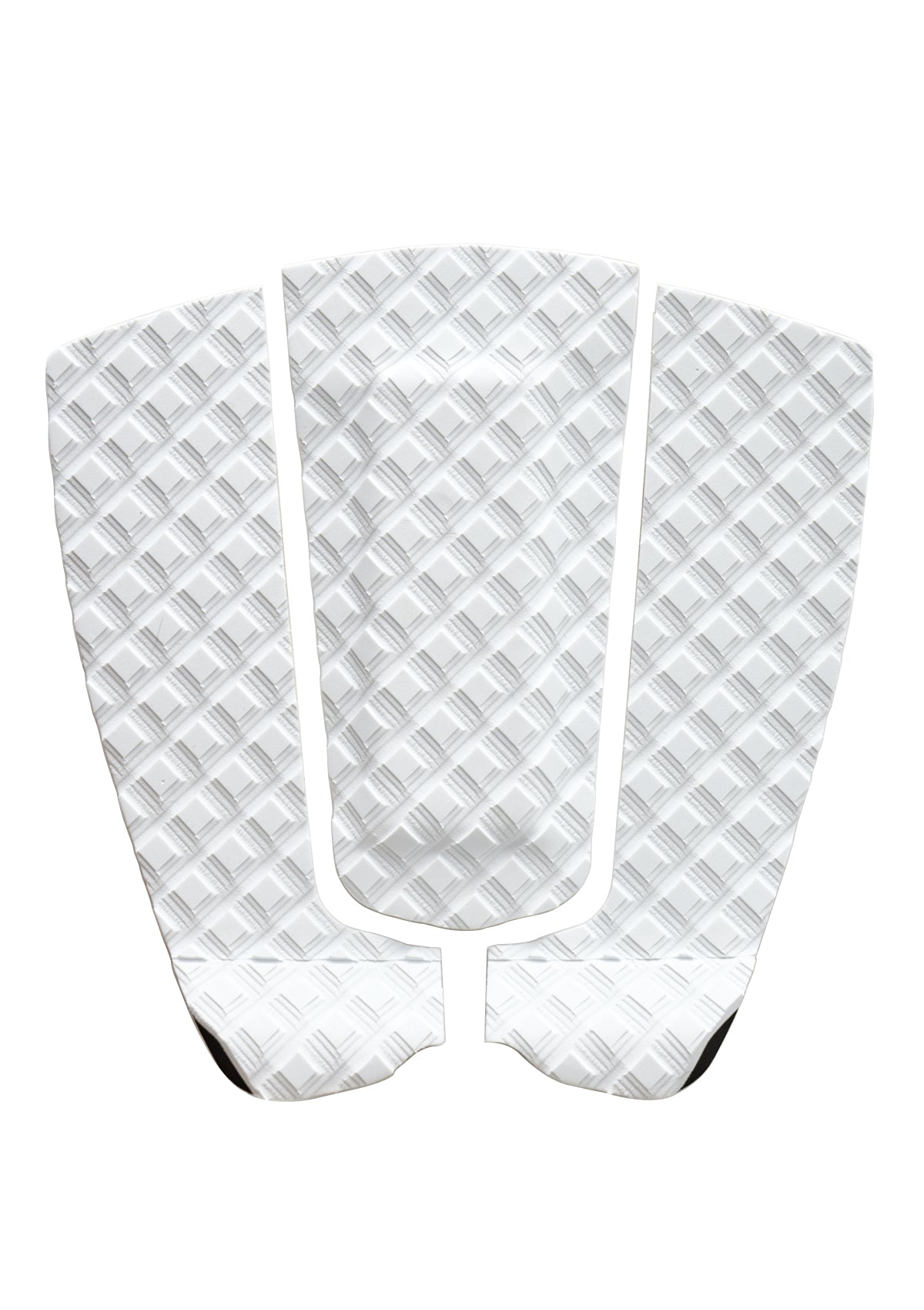 3 Piece Non-Slip Traction Pad for Surfboard - White | Enhanced Grip for Surfing, Yoga, and Water Sports