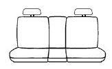 Custom Fit Neoprene Seat Covers for Chevy Silverado & GMC Sierra 40/20/40 Split Bench - Durable Camouflage Fabric Protection for Trucks, SUVs & Off-Road Adventures