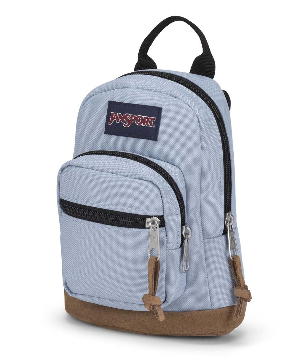 JanSport Right Pack Mini Backpack - Lightweight & Durable School Backpack for Women & Men, Blue Dusk Color | Perfect for College, Travel & Everyday Use