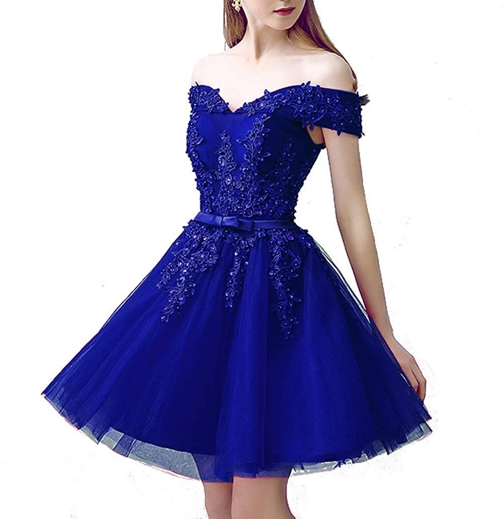 Elegant Short Cocktail Dresses for Homecoming & Prom - Lace & Beading Tulle Party Dresses | Perfect for Formal Dances, Graduations & Special Occasions