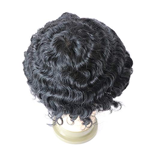 1# Jet Black15MM Wave Lace Cap