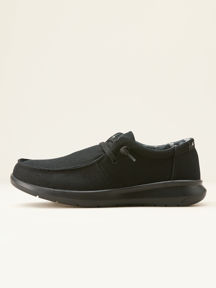 Ariat Men's Hilo Work Shoe - Solid Black - Durable & Comfortable for Outdoor Work, Hiking & Casual Wear