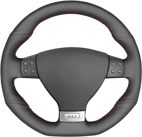 Black Leather Red Thread