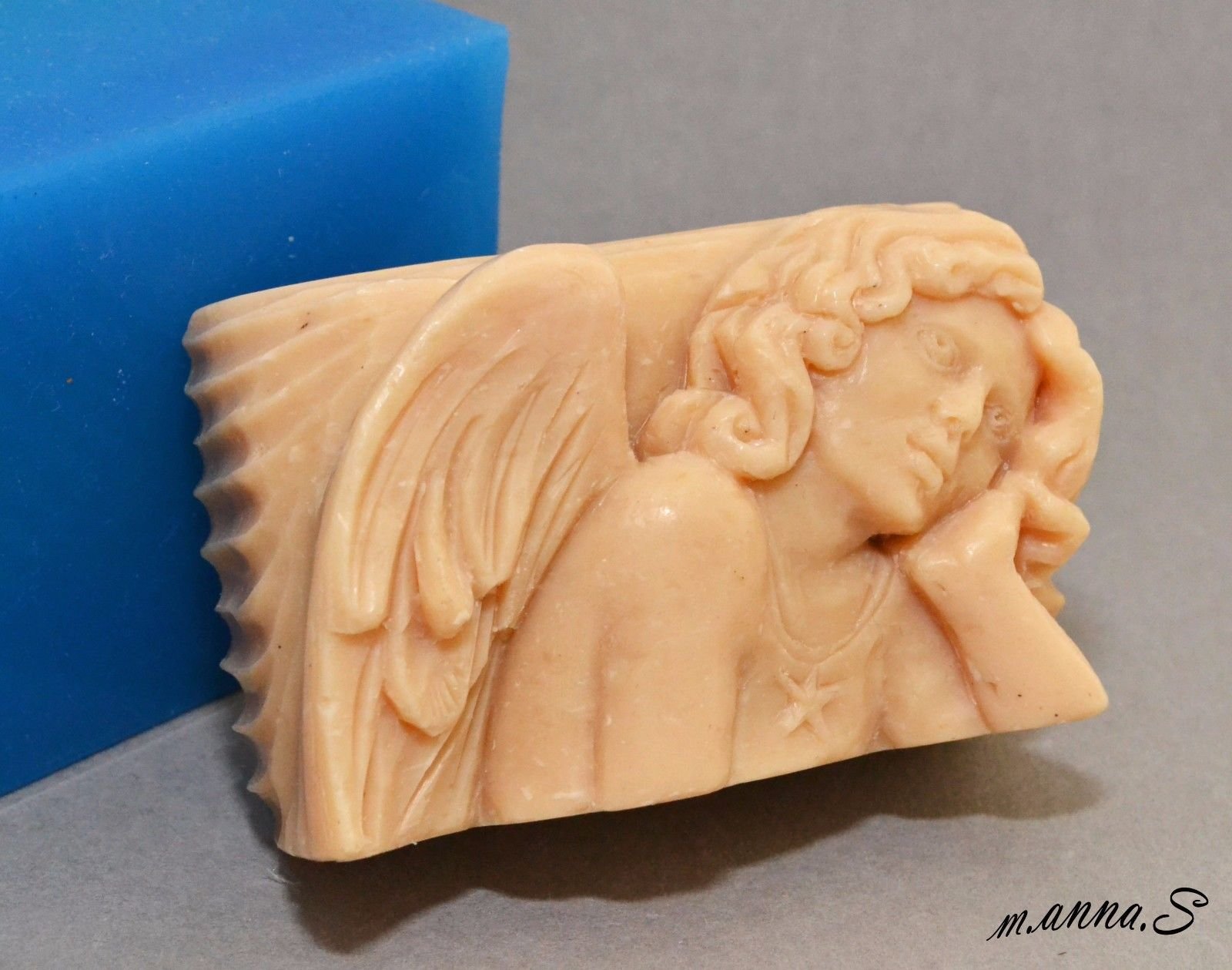 Angel Silicone Mold for Soap, Wax, Plaster, Resin & Clay - DIY Cherub Cake, Candle & Jewelry Making Supplies - Perfect for Home Decor, Wedding Favors & Craft Projects