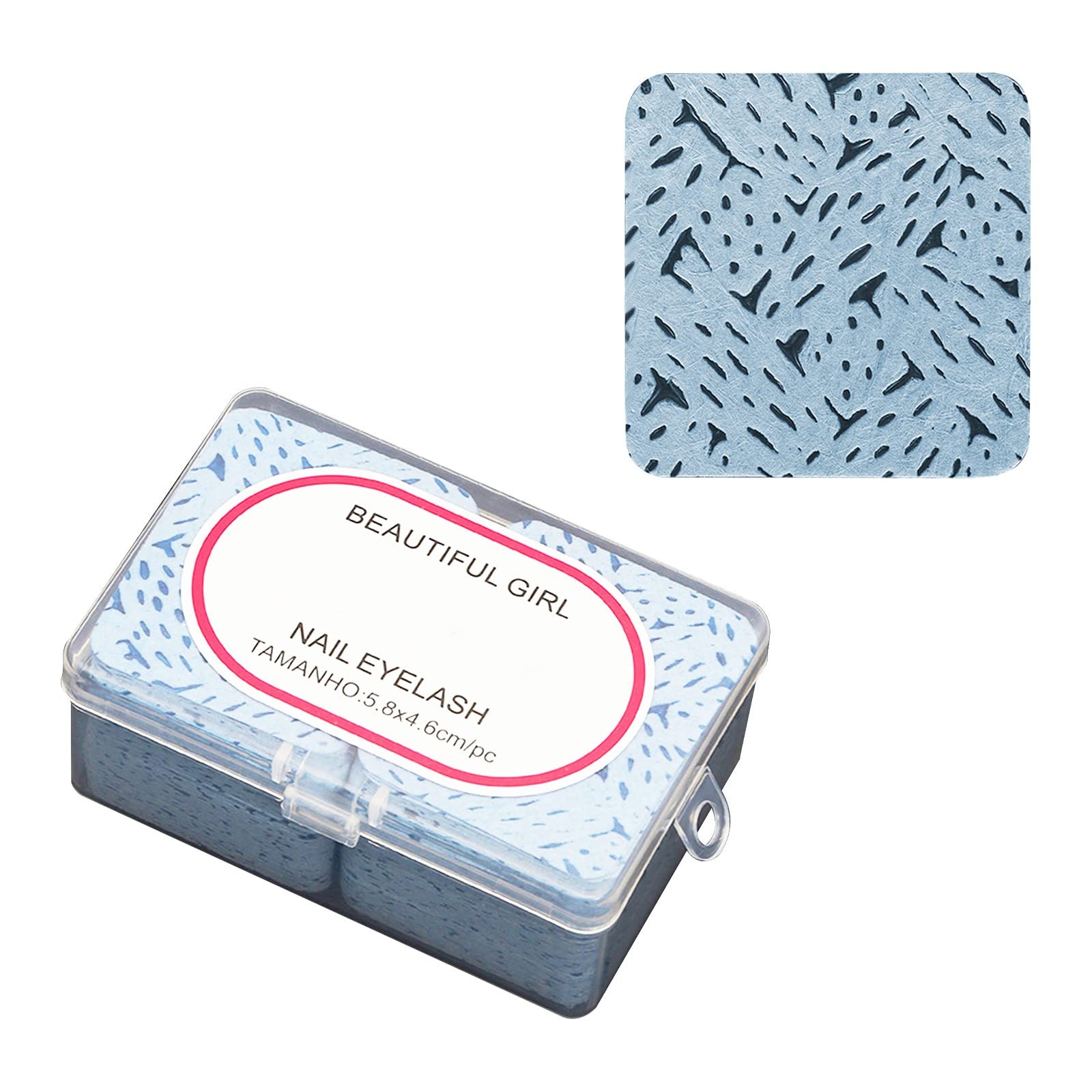 180pcs Double Sided Nail Polish Remover Cotton Pads - Dip Kits with Nail Extension Adhesive Cleaning, Nail Cloth & Makeup Remover Towels for Professional & At-Home Manicures (One Size) - Perfect for Salon, DIY Nail Art & Beauty Routine