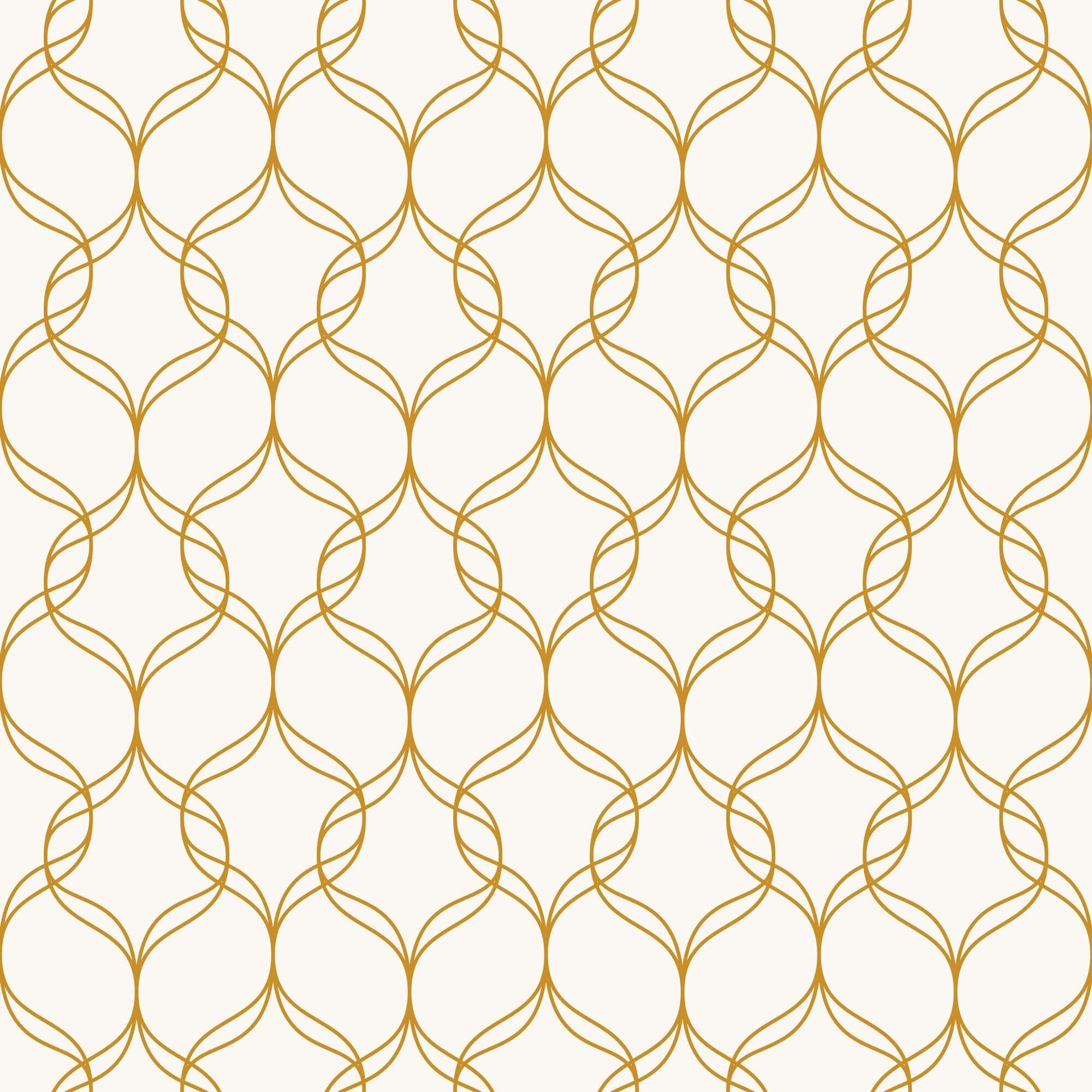 Golden Look Geometric Peel and Stick Removable Wallpaper - Self-Adhesive Wall Decor for Bedroom, Living Room & Office - Easy to Install & Remove - Modern Home Design (Style 8852)