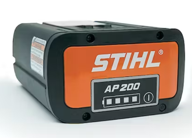 STIHL AP 200 Lithium Ion Battery - 18V Cordless Power Tool Battery for STIHL Chainsaws, Trimmers & Blowers | Perfect for Landscaping, Yard Work & Outdoor Power Equipment