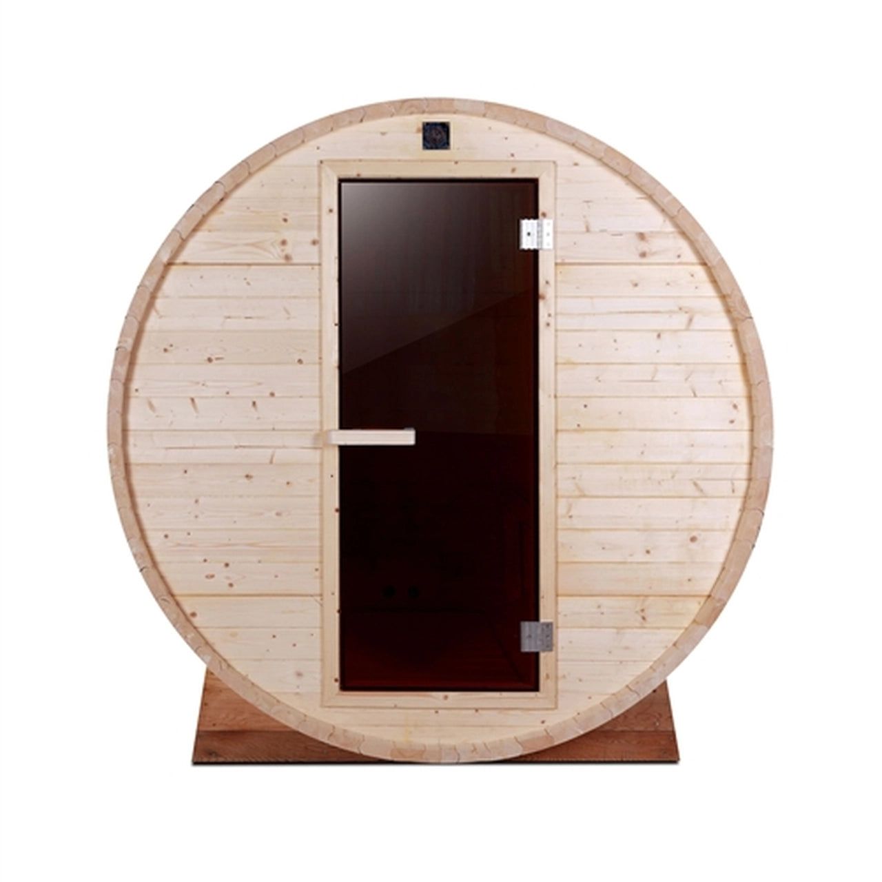 Aleko 4-Person White Pine Barrel Sauna for Outdoor & Indoor Use - 4.5 kW ETL Certified Heater - Perfect for Home Spa, Relaxation & Wellness Retreat