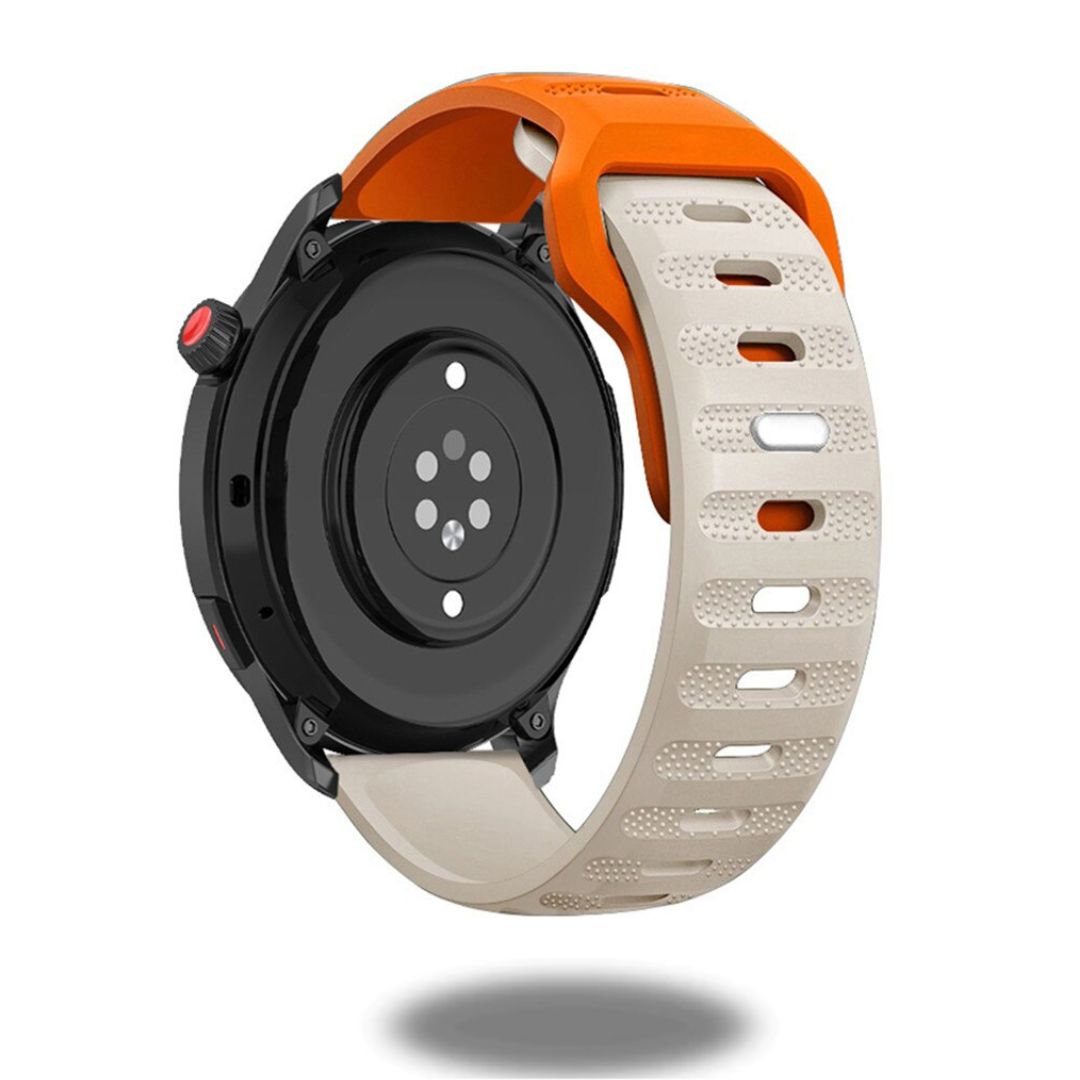 Durable 20mm & 22mm Rugged Silicone Watch Bands for Men - Heavy-Duty Replacement Straps for Outdoor, Sports & Everyday Wear