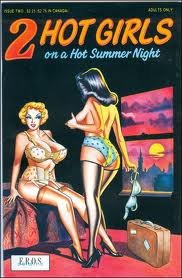 2 Hot Girls on a Hot Summer Night Issue #2 (Eros) - Adult Comic Book for Collectors & Readers - Perfect for Summer Reading & Erotic Entertainment