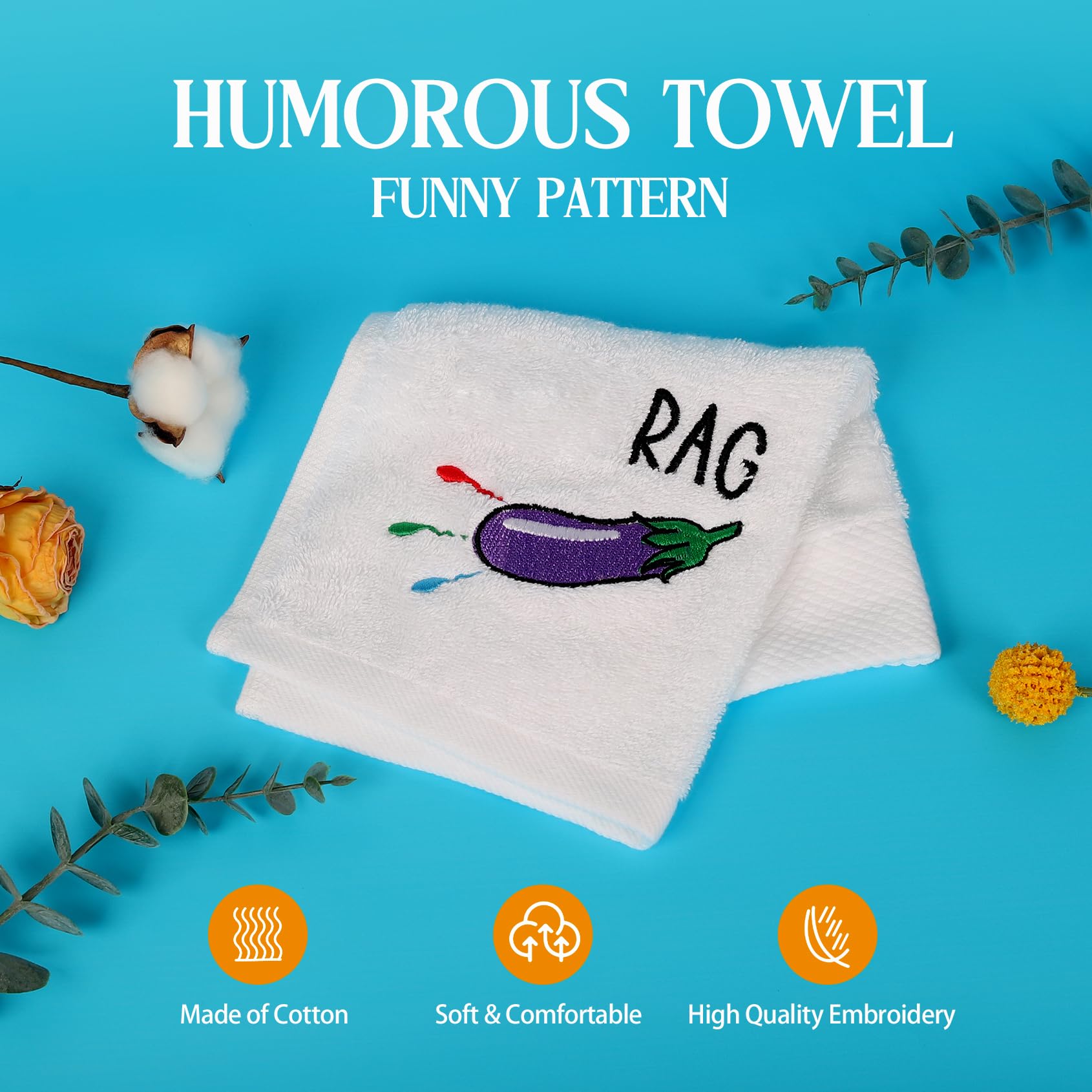 Valentine's Day Gifts for Husband - Funny & Romantic Towel Gift Set for Men - Perfect for Christmas, Father's Day, Anniversary & Birthday Presents from Wife - Great for Home, Bathroom & Spa Relaxation