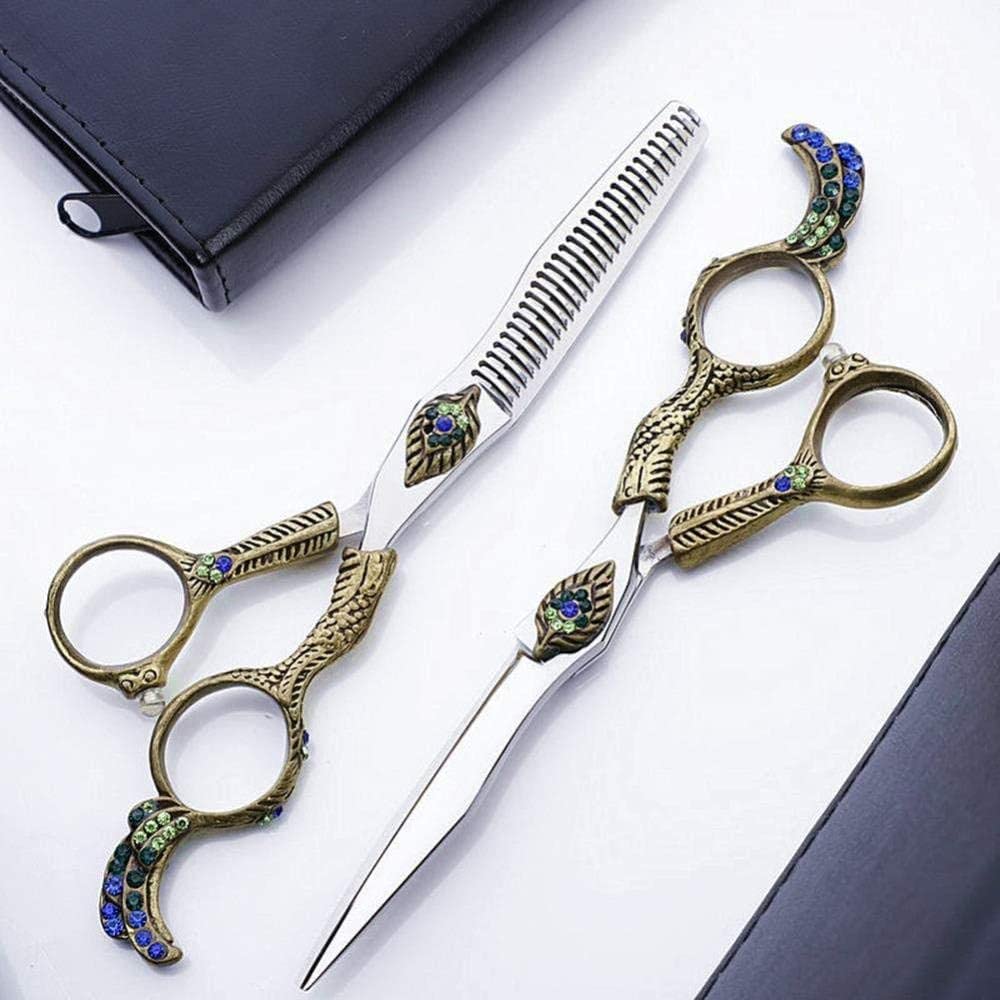 Professional Pet Grooming Scissors 20.3cm Red - Salon & Home Use for Dogs, Cats, and Small Animals - Perfect for Trimming, Shaping, and Detangling Fur