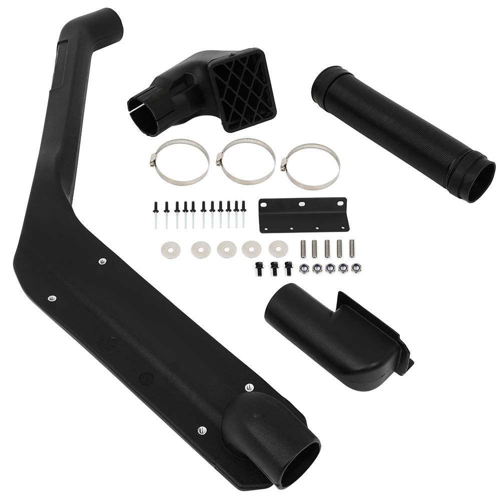 SCITOO Jeep Cherokee XJ Snorkel Kit - Compatible with 1985-1995 Models | Black Air Intake Ram Replacement | Off-Road & Water Crossing Upgrade for Jeep Cherokee XJ