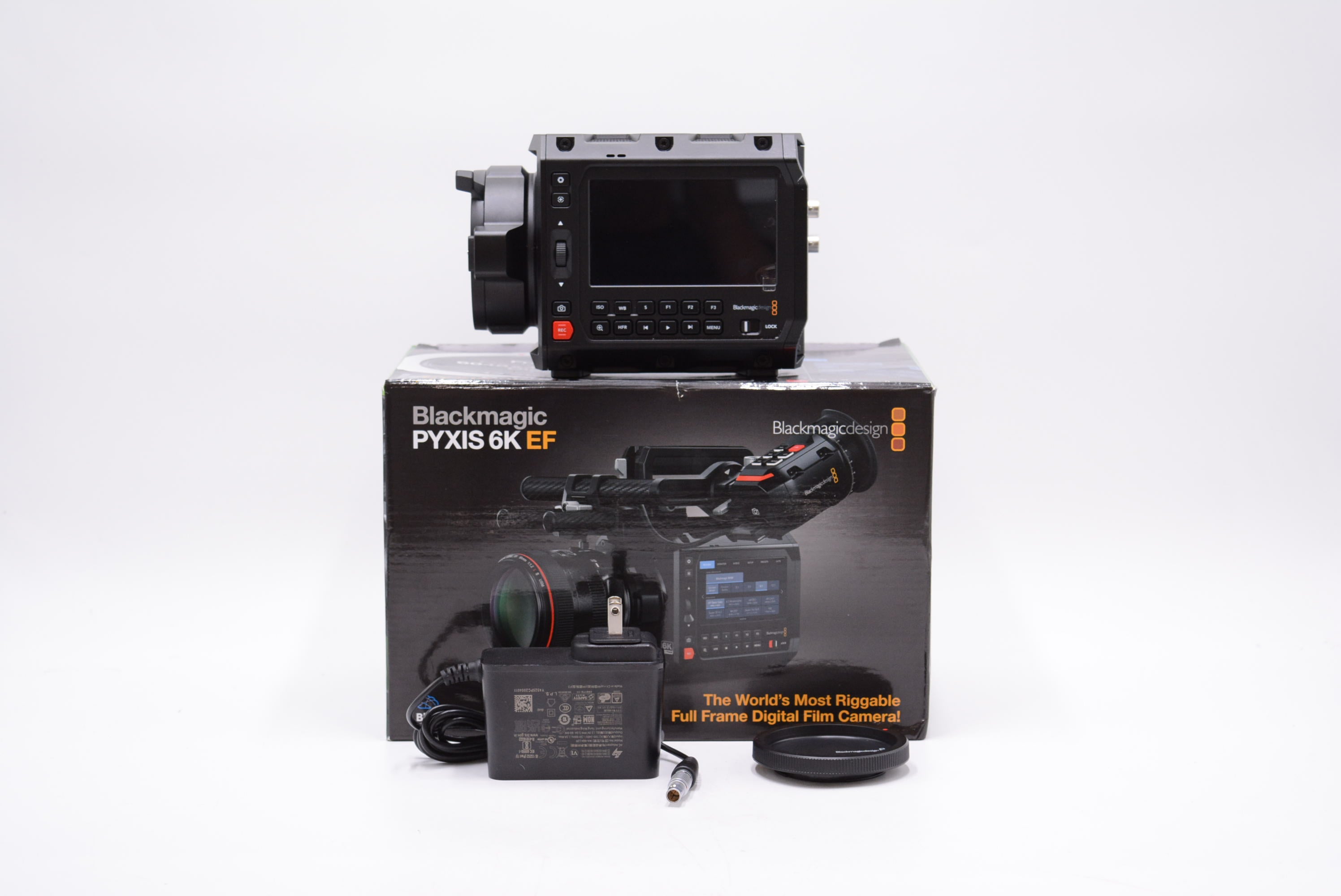 Blackmagic Design Pyxis 6K Cinema Box Camera with Canon EF Mount - Professional 6K Digital Film Camera for Cinematography, Used | Perfect for Indie Films, Documentaries & Studio Productions