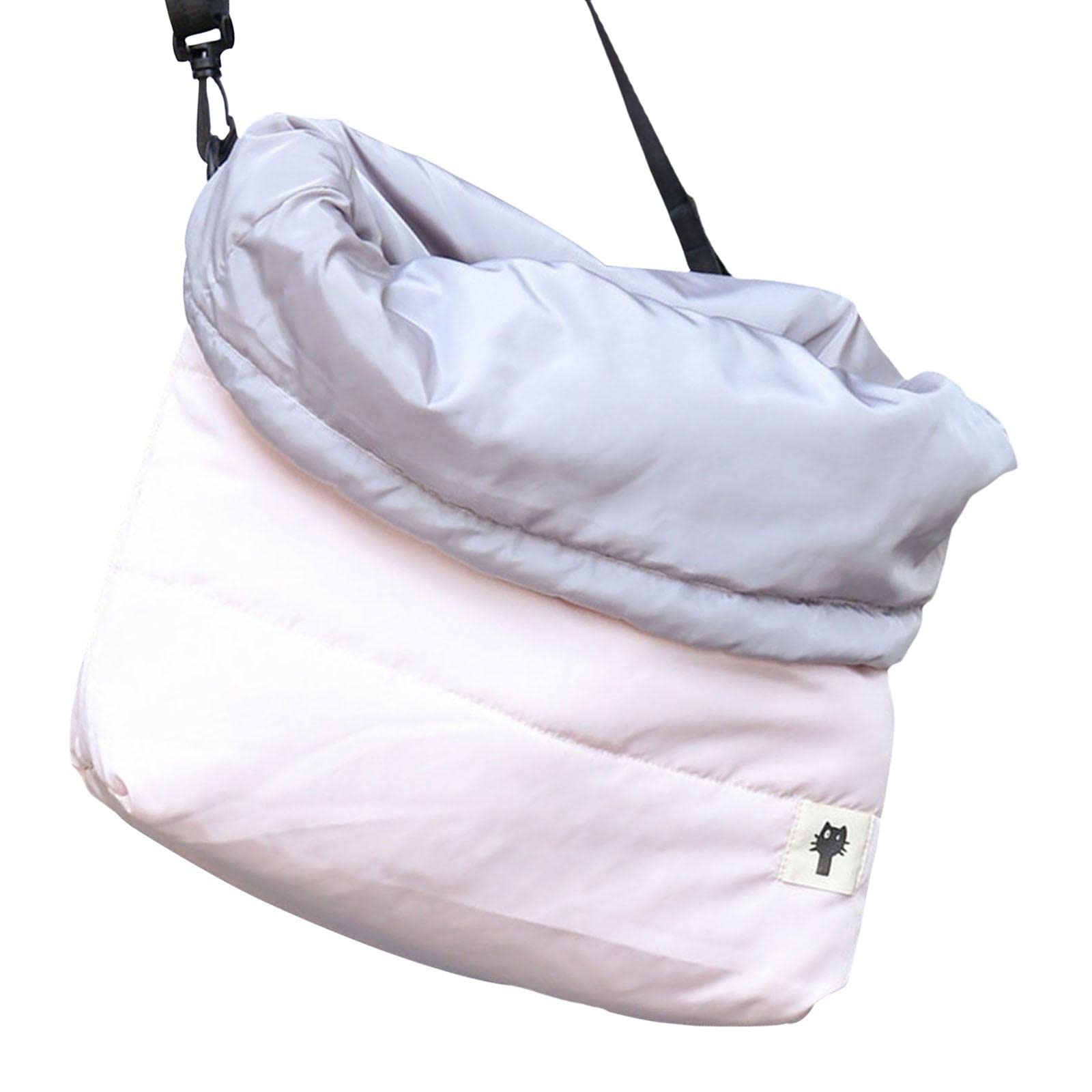 Enakshi Cute Pink Cat & Dog Carrier Bag - Lightweight Shoulder Tote for Small Pets - Perfect for Walking, Travel & Vet Visits | Pet Supplies | Dog & Cat Accessories