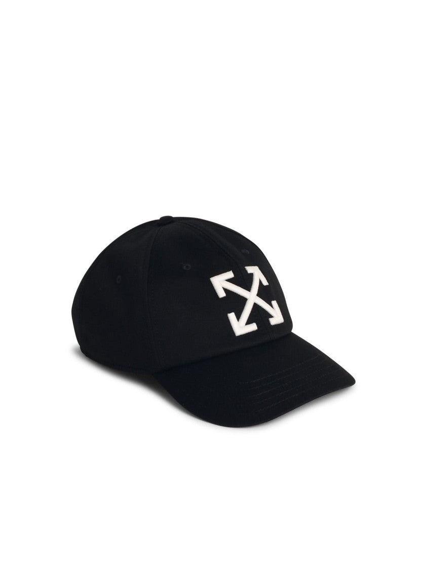 Arrow Black Cotton Cap for Men & Women - Stylish & Comfortable Unisex Baseball Hat for Outdoor Activities, Sports & Casual Wear
