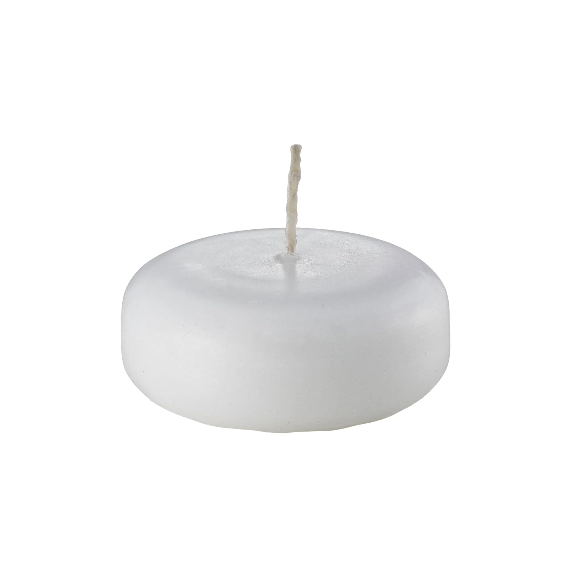 D'light Online Medium White Floating Candles 2 3/8 Inch - Bulk Pack of 96 for Weddings, Spa, Home Decor, Special Occasions & Holidays - Perfect for Centerpieces, Bathtubs, Pools & Romantic Ambiance