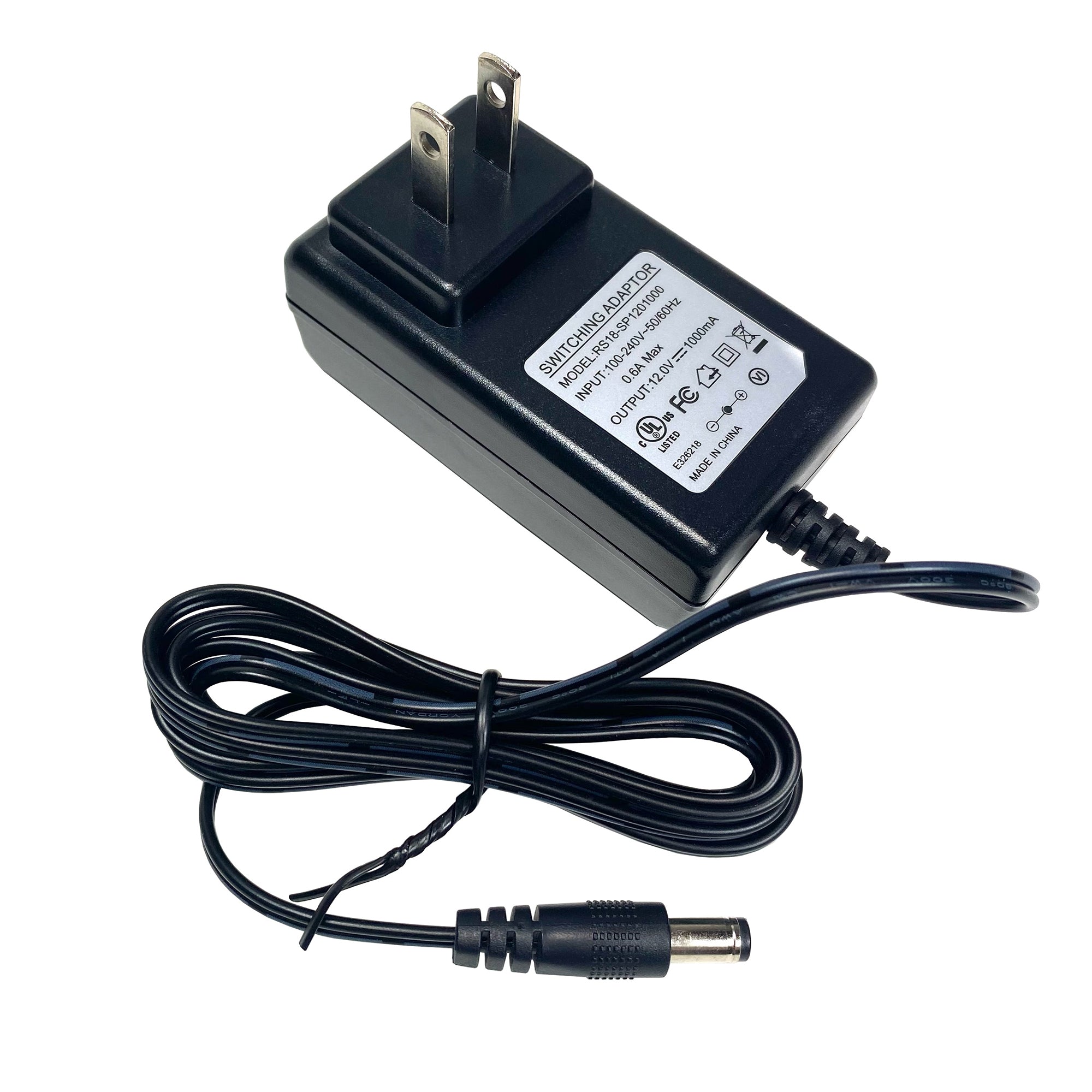 MaximalPower 100-240V AC to 12V DC Power Adapter Converter Transformer P1999 - Perfect for CCTV Cameras, LED Strips, Routers & Home Electronics