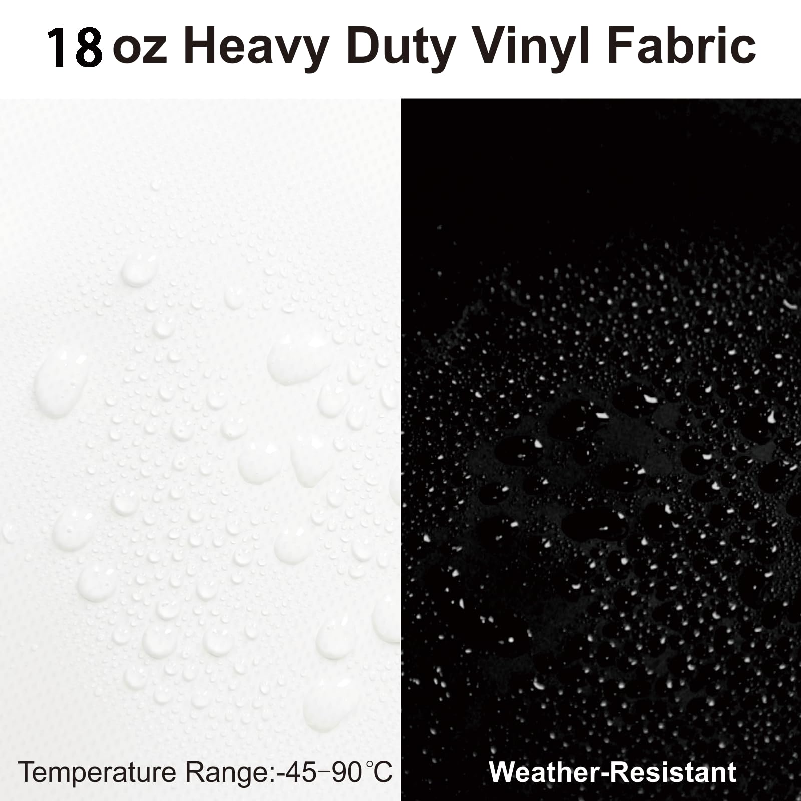 RV Awning Fabric Replacement - Universal Slide Topper for 5th Wheel RVs, Travel Trailers & Motorhomes (49