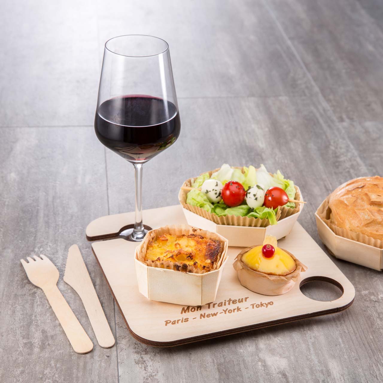 Large Cocktail and Event Board - Premium Wooden Serving Tray for Parties, Weddings & Entertaining | Perfect for Charcuterie, Cheese & Appetizer Display
