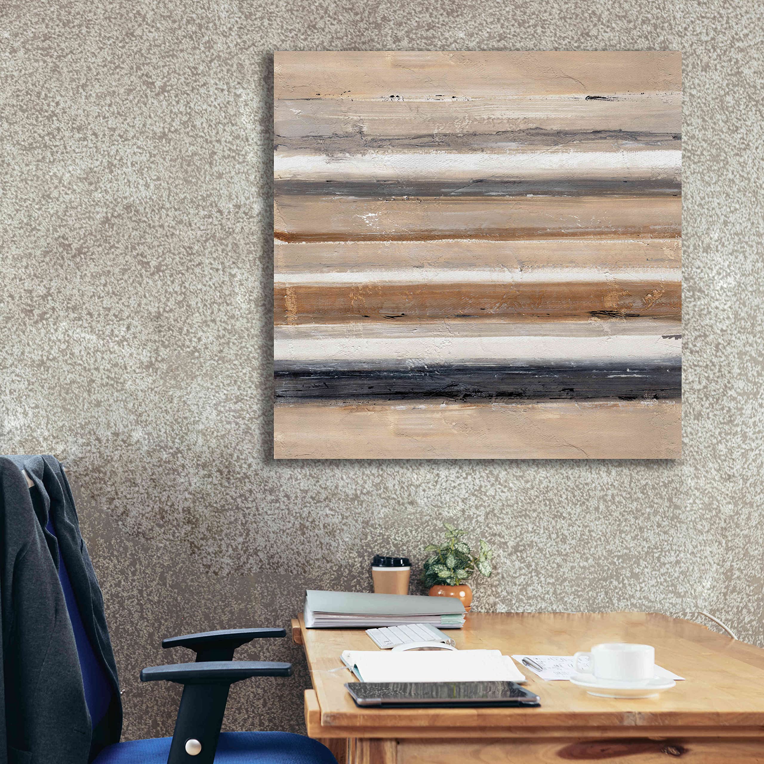 Abstract Balance VII Canvas Wall Art by Lisa Audit - 37x37 Inches Modern Graffiti Painting for Living Room, Bedroom & Office Decor